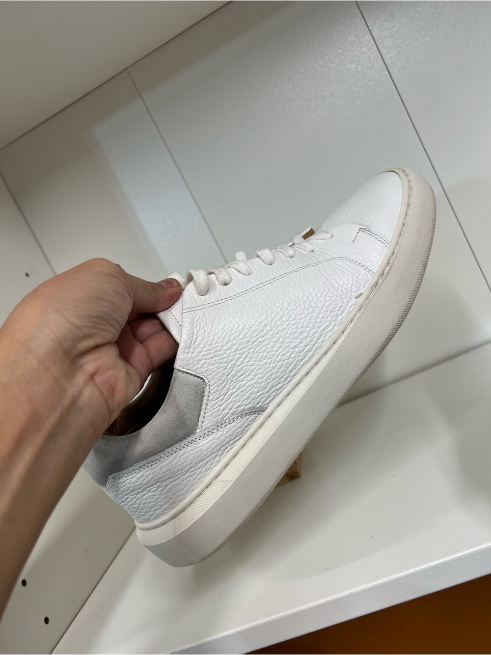 🔥🔥 BRUNOMAGLI SALVATORE SNEAKER men size 8.5 like new - Picture 8 of 12